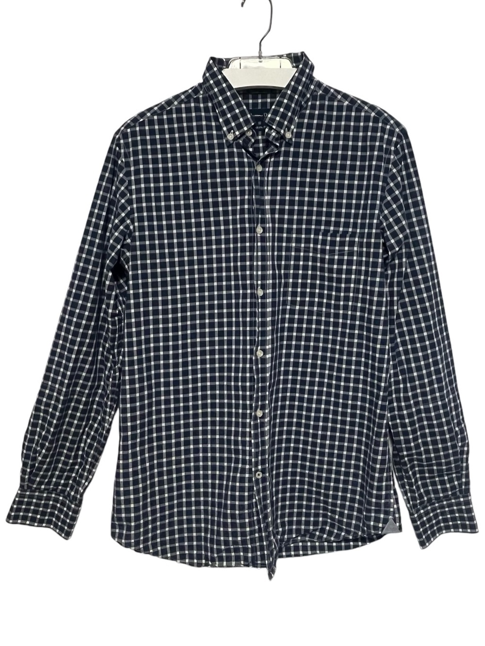 MASSIMO DUTTI Gingham Check Shirt - Size M - Casual Fit